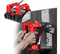 Electric Wall Planer, 1200W Concrete Shovel Wall Machine with Automatic Dust Removal System, 6.3" Steel Blades, Adjustable 1-4mm Planing Depth Wall Planer for Paint/Putty Removal