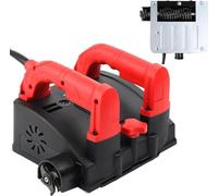 Electric Wall Planer, plastering Mill, Screed Mill, wall Mill, Renovation Mill, Concrete Grinder, Concrete Mill, 3000 RPM, wall Grinder Height Adjustment: 1-4 mm(Cement Kit)
