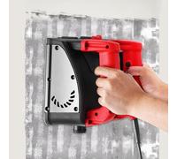 Electric Wall Plaster 1200 W Refurbishment Milling Machine for Wall Concrete Plaster Mortar 3000 RPM 1-4 mm Depth Adjustable, with a Vacuum Cleaner(Cement Kit)