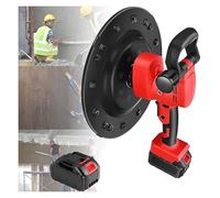 Electric Wall Plastering Machine, 1680W High Power, 6 Speed Adjustable (0-2000 R/min), for Cement Mortar Application and Wall Polishing