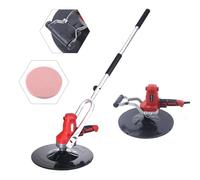 Electric Wall Plastering Machine, Wall Plaster Smoothing Tools with Extension Rod 6 Adjustable Speed Electric Plaster Mortar Cement Putty Trowel 110V 850W Wall Smoothing Machine