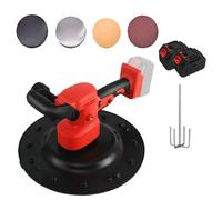 Electric Wall Plastering Tool with 4 Trowel Discs and 6 Speed Settings for Smooth Cement and Mortar Application