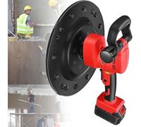 Electric Wall Smoothing Machine, 1680W Cordless Polishing Machine, Concrete Trowel, Cement Surface Wall Plastering Machine, Electric Plaster Mortar Cement Putty Trowel+(Color:1battery)