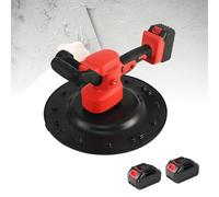 Electric Wall Smoothing Machine Concrete Wall Trowel, Cordless Design with Dual 30000mAh Lithium Batteries and 6 Velocity Adjustment for Cement Polishing Plastering and Above Leveling