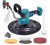 Electric Wall Smoothing Machine, Cordless Wall Mortar Finishing Machine | Electric Trowel for Smoothing and Polishing Walls, 6 Variable Speeds with Switch (Battery Not Included)
