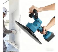 Electric Wall Smoothing Polishing Machine, 1680W Handheld Cement Polisher with Mixer, Cordless Kit for Concrete and Mortar Surfaces