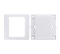 Electric Wall Switch Socket Cover Panel Whiteboard ABS Outlet Plate Bezel Switch Sensor Module Body Motion Detector Lamp Bulb Light Dimmer Control Smart Intelligent Induction Button Wall Cord On