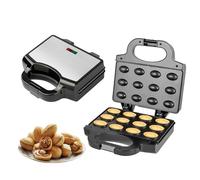 Electric Walnut Baker, Walnut Cake Maker, Automatic Machine, Fast Food Walnut Pastry, Multifunctional Cooking Device, Walnut Cookie Mould for Lunch, Dinner, Operate Cleaning