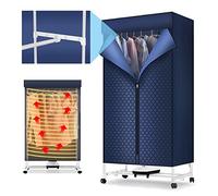Electric Wardrobe Home Apartments Travel Rv Dryer - 2-tier 1000w Heated Clothes Dryer Electric Portable Quick-drying Laundry Dryer 15kg Large Capacity Warm Air Drying