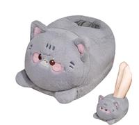 Electric Warmer for Feet - Cartoon Electric Heating Warmer Under the Desk | Winter Warm Shoes for Daily Adults Children Dormitory Cold Beating Cold Weather