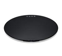 Electric Warming Tray 10 Inch Round Hot Plate Food Warmer with Dual Temp Control (65°C/120°C) - Intelligent Table Warmers, Keeps Food Hot & Delicious