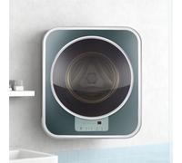 Electric Washer Dryer Combo, Wall Mounted Mini Machine, Quick Wash with Touch Panel, Efficient Space-Saving Design for Apartments and Small Spaces