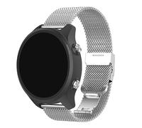 Electric Watch for Men 【22mm】 Universal Stainless Steel Water Proofing Sweatproof and Deterioration Durable Watch Strap for Various Types of Timepiece (Silver, One Size)