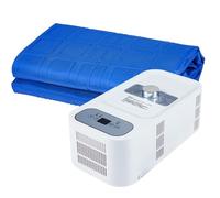Electric Water Cooling Mattress Pad with Hot & Cold Functions, 12 Hour Timer, Cools 3-8℃, Heats 28°C-38°C for Optimal Summer Sleep (160x140cm)