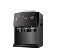Electric Water Dispenser Desktop Ice and Hot Drink Machine For Home and Office Instant Heating Drinking Fountain Drinkware Tool(Black Only Hot)