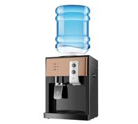 Electric Water Dispenser, Top Loading Hot and Cold Countertop Water Cooler with 3 Temperature Settings for Home or Office Use