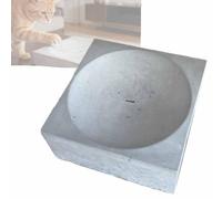 Electric Water Drop Cat Teaser, Automatic Water Drop Cat Teaser Toy with Solid Wood Base and Unique Droplet Motion, Quiet Circulation & Easy Maintenance, Suit for Meditation, Relaxation