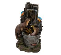 Electric Water Feature - Otter Oasis Grey