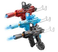 Electric Water Gun, 3 Pack utomatic Water Guns Pistols 500CC Motorized Water Gun with Multifunctional, Powerful Automatic Water Guns for Beach Pool Party, 8 Meter Long-Range (Red+Blue+Black)