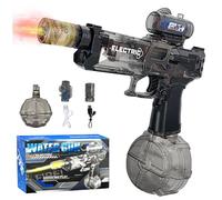 Electric Water Gun, 500CC Large Capacity High Powered Squirt Electric Water Pistols, Range 20 FT, Automatic Water Gun Pistols with Light Flash for Adults and Kids Summer Pool Party Beach Outdoor
