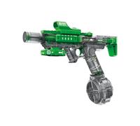 Electric Water Gun, Automatic Water Blaster Toy for Kids Adults, Range with Large Water Tank & LED Fire Effect, Summer Pool Beach Outdoor Shooting Game for Boys and Girls Ages 6-12 (Green)