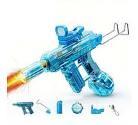 Electric Water Gun,Automatic Water Gun Pistols,Rechargeable Electric Water Pistol With Multifunctional Light Effects,Long Range Motorized Water Guns for Swimming Pool Beach Party