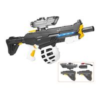 Electric Water Gun Automatic Water Pistol for Kids Boys Adults Powerful Water Guns Long Range Large Capacity with 2 Battery, Electric Water Blaster Summer Beach Pool Water Toys for Kids