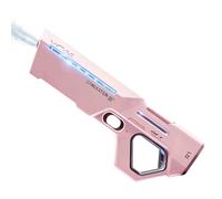 Electric Water Gun,Large Capacity Tank,USB-C Charging Port Fast Fill Water,Automatic Water Gun with Water Absorption,Range up to 32-45 FT, Summer Water Toys for Pool Party Beach Outdoor (Pink)