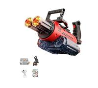 Electric Water Gun, Muzzle Flame Flash, Transformation Linkage, Fully Automatic High-Speed Continuous Fire, Outdoor Swimming Pool & Beach Combat Toy