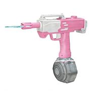 Electric Water Gun,Squirt Gun with Muzzle Lights, Auto Water Gun Blaster Long Range 23-32 FT,Outdoor Party Beach Water Shooting Game Toy,Ideal Summer Watergun Gift for Kids & Adults