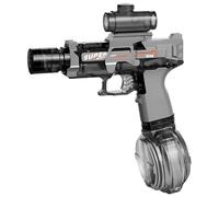 Electric Water Gun Toy, High-Volume Rapid-Stream Soaker with Scope, Giant Tank for Pool Parties, Kids & Adults
