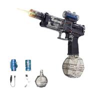 Electric Water Gun - Ultimate Battle Blaster Waterproof Long Range Water Blaster with Light Perfect for Beach Fun - Ideal for Adults and Kids