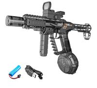 Electric Water Gun with Lights, Electric Water Gun Large Capacity High Powered Squirt, Range 28-32 FT, Summer Water Pistol Toys for Pool Party Beach Outdoor