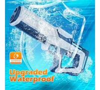 Electric Water Guns For Adults Powerful Squirt Automatic Water Suction Water Blasters Summer Outdoor Beach Toy For Kids Gift Bule-E