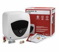 Electric Water Heater 15L Under Sink 3kW Unvented Storage Tank, Compatible with Ariston Andris Lux 3100309 Fast Heat Compact Hot Water Unit - Hanicks