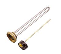 Electric Water Heater With Probe Immersion Heating Element U Type Tube Screw Plugs 220v 1000W 1500W 2000w 1Pcs(With Controller,220V_1KW)