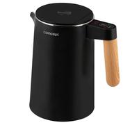 Electric Water Kettle 1.5L Temperature Control 45-100°C Nordic Design Stainless