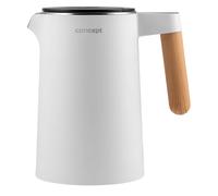 Electric Water Kettle 1.5L Temperature Control 45-100°C Nordic Design Stainless