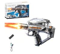 Electric Water Pistol, Electric Water Gun with LED & Fast Charging, Powerful Water Gun, Durable Outdoor Automatic Water Blaster for Kids Adults, Summer Pool Beach Party Essentials (Black)
