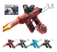 Electric Water Pistols, Light Up Automatic Squirt Gun Water gun for Adults and Kids, Ultra Long Standby, 26-33 FT Long Range, Perfect for Outdoor Battles, Parties & Summer Fun (Red)