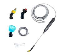 Electric Water Sprayer - 2L Rechargeable ABS Tank Airtight Design | Spray Irrigation Pressure Pump for Garden Agriculture Patio Lawn Care Outdoors Portable Cleaning