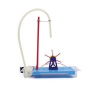 Electric Water Wheel Car Science Experiments Kit for Kids - DIY STEM Science Kits, Build Your Own Hydropower Vehicle Model, Educational Physics Engineering Project Toy for Boys & Girls Ages 8 9 10 11