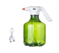 Electric Watering Can 3L Capacity for Indoor Plants with Rechargeable Battery and Multiple Spray Patterns (3L Green)