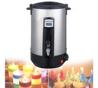 Electric Wax Melter for Candle Making - 8-35L Large Melting Pot with Pour Spout and Temperature Control for Home or Business Use