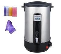 Electric Wax Melting Pot with Temperature Control and Pour Spout for DIY Candle Making with Soy and Beeswax