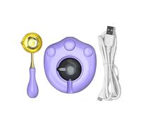 Electric Wax Seal Warmer for Stamp Sealing Decoration Supplies Invitations, Purple, 9x8x3cm