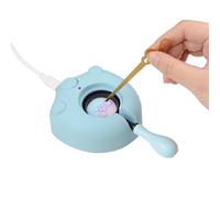 Electric Wax Seal Warmer Kit - Easy-Clean Non-Stick Spoon, Safe Flameless Design, Fast Melting for Bulk Wax Seals - Cute Cat Paw, USB Type-C, for Beads & Sticks, DIY Crafts, Blue