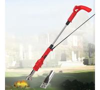 Electric Weed Burner 2000W - 650℃ Thermal Weeder & BBQ Lighter with 2 Nozzles and 6ft Cord for Garden, Patio, Driveway (Flame & Hot Air Modes)