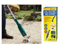 Electric Weed Burner 2000W Long Arm Torch Garden Patio Lawn Killer Remover Nt