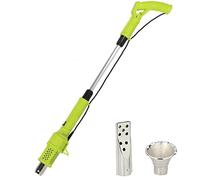 Electric Weed Burner, 2000W Portable Professional Tool with 2 Nozzles, Max Temperature 650°C, 500 L/min Air Flow for Lawn, Pathways, BBQ and Roofing